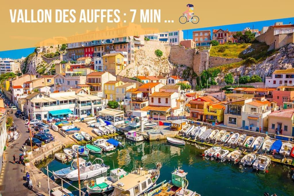 Divine Idylle Central Vieux-Port Terrasse Clim Marsylia Zewnętrze zdjęcie