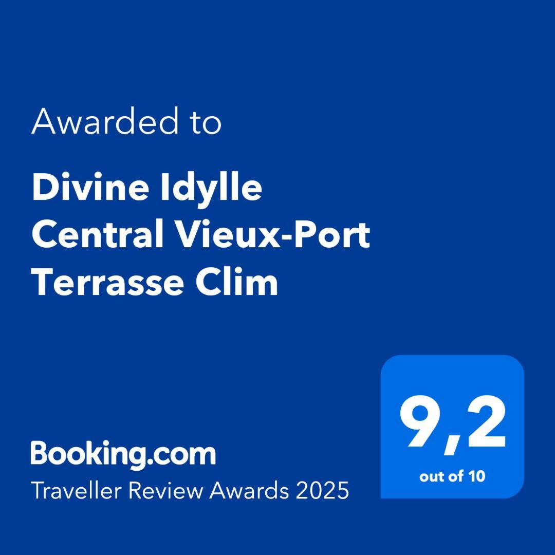Divine Idylle Central Vieux-Port Terrasse Clim Marsylia Zewnętrze zdjęcie